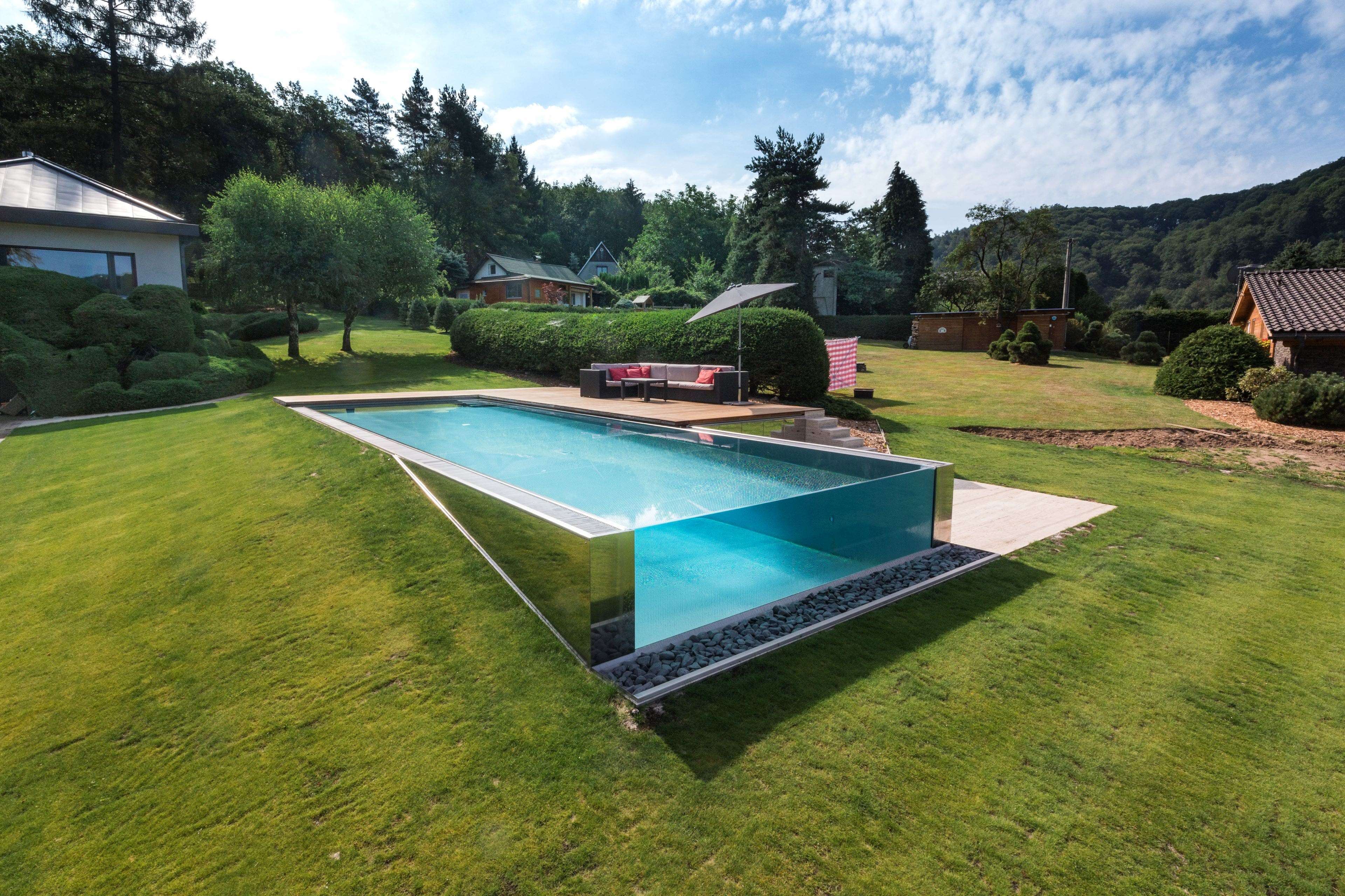 Presklený bazén IMAGINOX v Českej republike