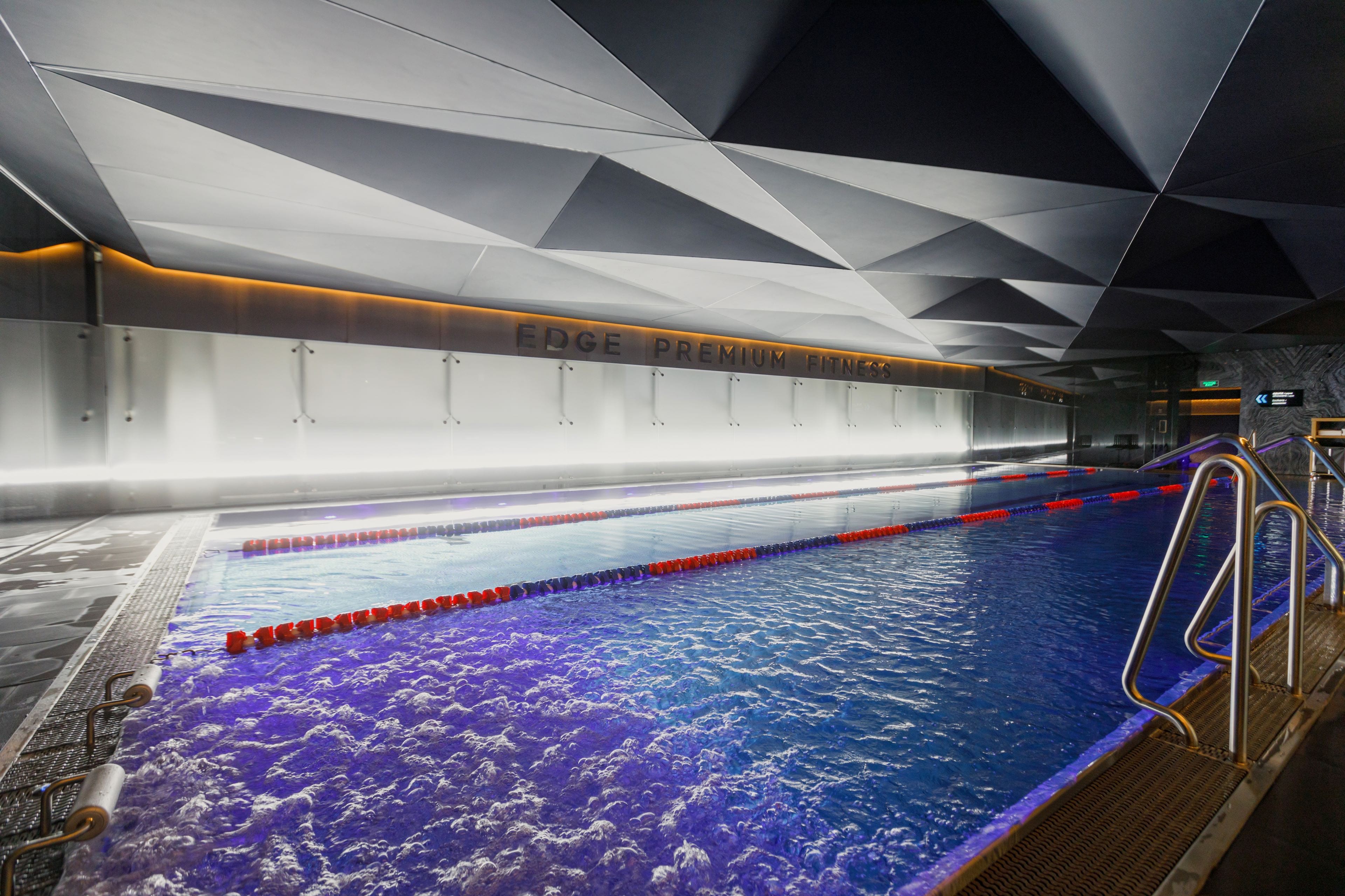Commercial IMAGINOX Stainless-Steel Pool at the Edge Premium Wellness in Novosibirsk