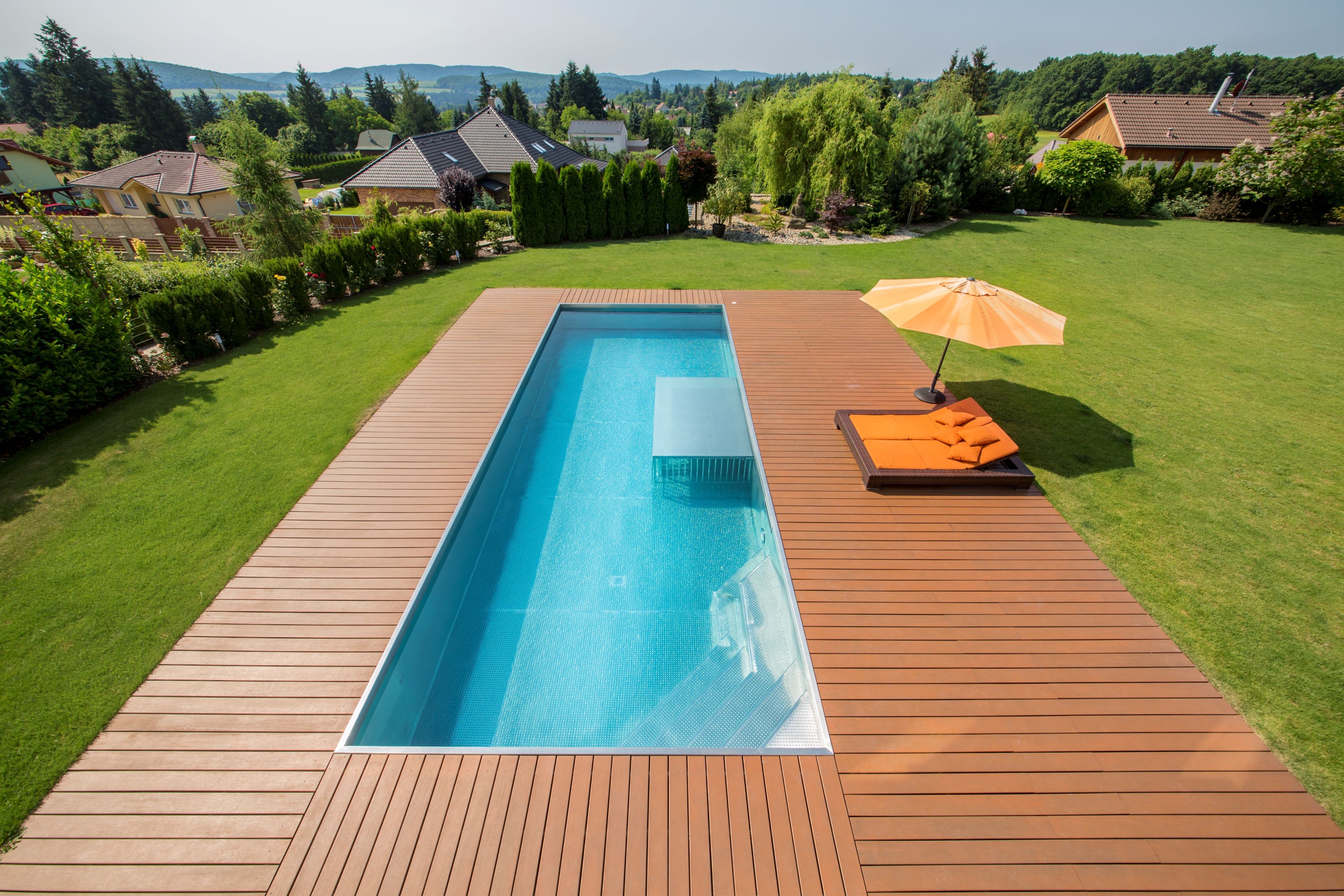 IMAGINOX Stainless-Steel Outdoor Pool for whole Family