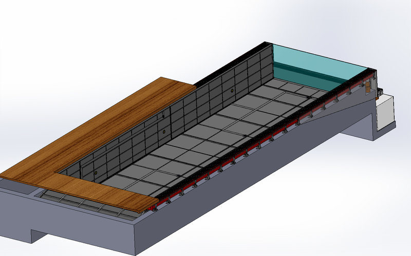 Způsoby ukotvení bazénu a stavební příprava | IMAGINOX