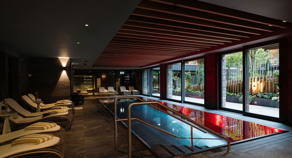 Luxury stailness steel pool IMAGINOX