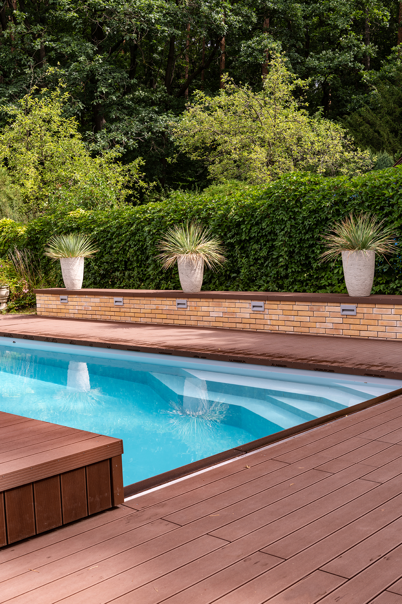 terrace covering a pool